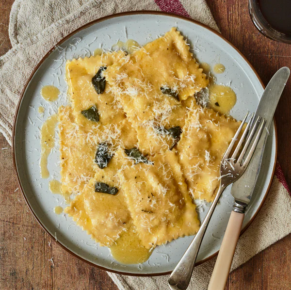 Castelpoto Sausage Ravioli With Sage Butter